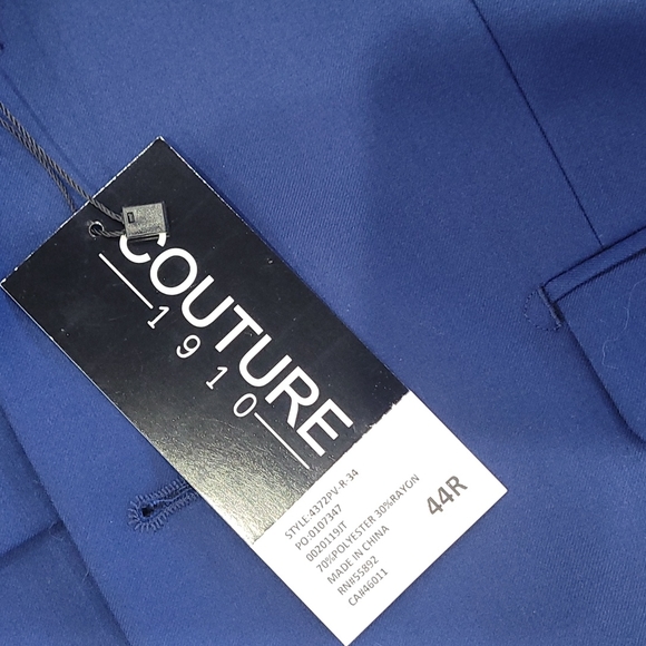 Cobalt Blue Suit - Picture 3 of 4